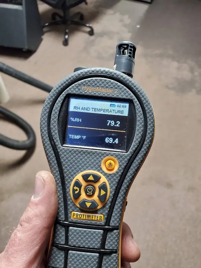 Moisture meter humidity assessment for Fire & Smoke Damage Restoration in Big Bear Lake
